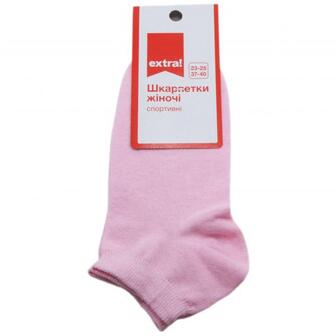 Шкарпетки жіночі Extra! спорт рожеві р.23-25 пара