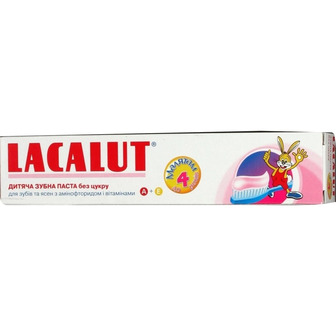Зубна паста Lacalut дітям до 4 років, 50 мл
