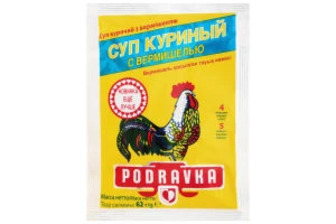 Суп Podravka куриный с вермишелью, 62 г.