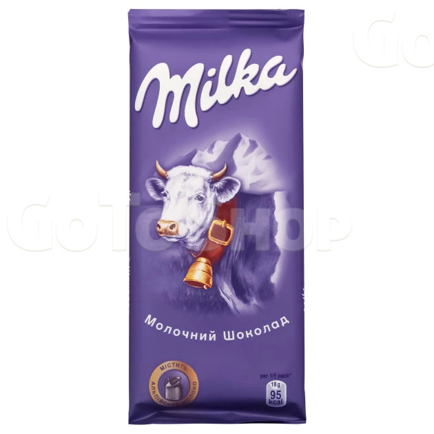 Шоколад молочний Milka, 90 г