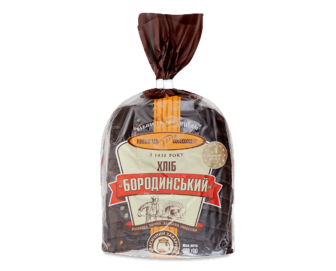 Хліб «Київхліб» «Бородинський» нарізаний 400г