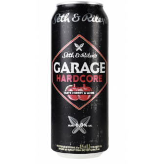 Пиво Seth & Rileys Gаrage Hardcore Cherry 6% з/б 0,5л