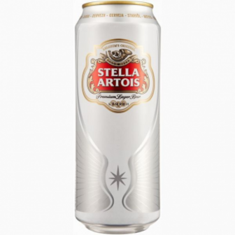 Пиво Stella Artois з/б 0,5л