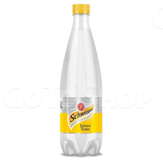 Нaпій 0,75 л Schweppes Indian Tonic бeзaлкoгoльний сильнoгaзoвaний ПЕТ 