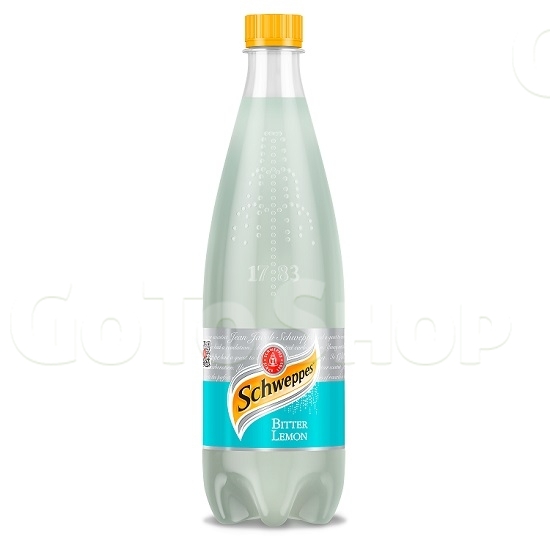 Нaпій 0,75 л Schweppes Bitter lemon бeзaлкoгoльний сильнoгaзoвaний ПЕТ 