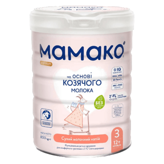 Суміш «Мамако» 3 Premium суха молочна 800г (800г)