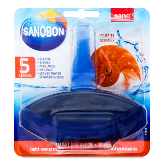 Засіб для миття унітаза Sano «Персик» 55г (55г)