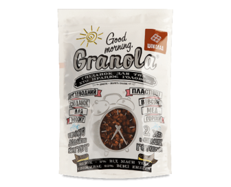 Сніданок готовий Good morning Granola з шоколадом, 330г (330г)