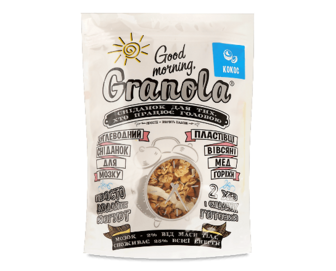 Сніданок готовий Good morning Granola з кокосом, 330г