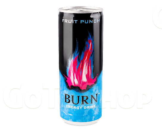 Напій енергетичний Burn Fruit Punch безалкогольний з/б, 250мл