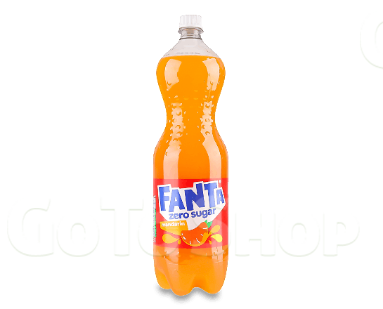 Напій Fanta Mandarin Zero sugar безалкогольний сильногазований, 1,25л