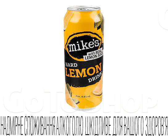 Пиво Mike&#039;s Hard Drink Lemon з/б, 0,5л