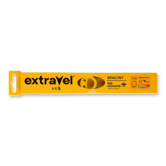 Браслет Extravel Kids від комарів + змінний картридж шт