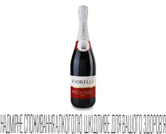 Напій алкогольний ігристий Fiorelli «Фраголіно Россо», 0,75л
