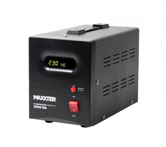 Автоматичний регулятор напруги Maxxter MX-AVR-S2000-01