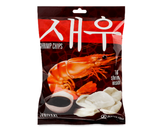 Чипси Shrips креветкові зі смаком соусу теріякі, 50г