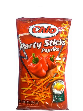 Соломка картопляна зі смаком паприки Чіо Паті Стік / Chio Party Stick, Intersnack, 70г