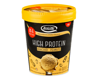 Морозиво Tonitto з арахісом висопротеїнове, 250г