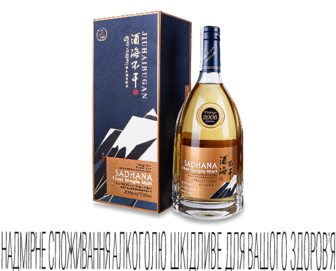 Віскі Jiu Hai Bu Gan Sadhana Vintage 2006, 0,7л (0,7л)