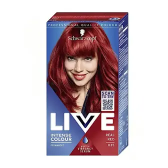 Фарба для волосся Live 035 Сміливий червоний
