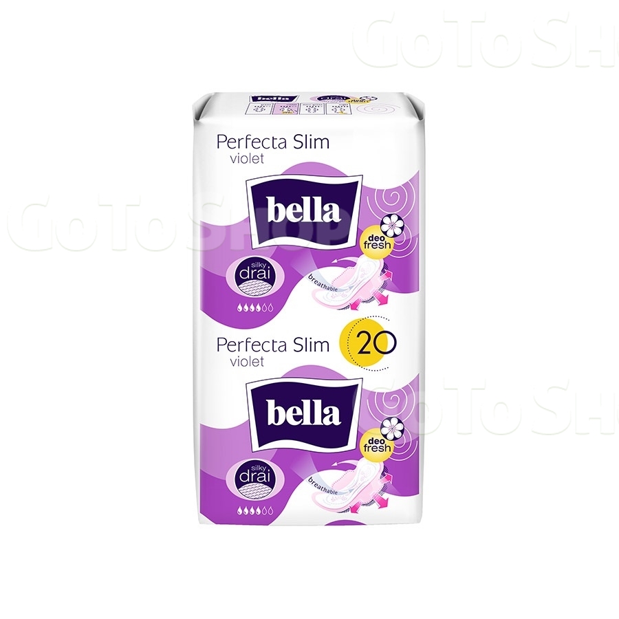 Прокладки гігієнічні 20 шт Bella Perfecta slim Violet м/уп 