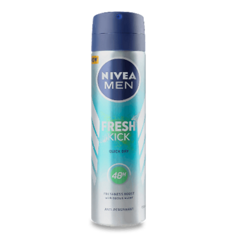 Дезодорант-спрей Nivea Men Fresh Kick 150мл