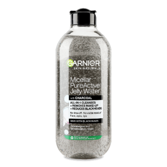 Гель-вода Garnier Skin Natural Pure Active з вугіллям 400мл