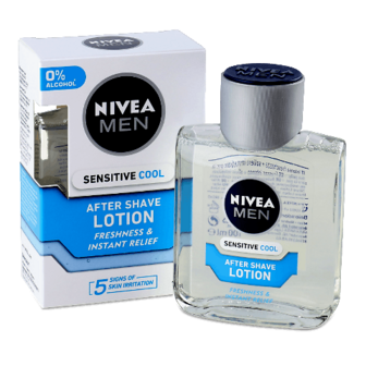 Лосьйон після гоління Nivea охолоджуючий для чутливої шкіри 100мл