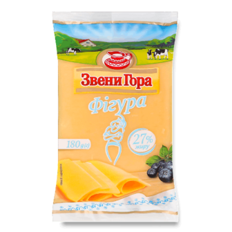 Сир «Звени Гора» «Фігура» 27 % 180г