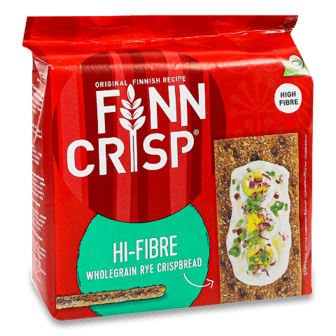 Хлібці Finn Crisp Hi-Fibre з висівками житні 200г (200г)