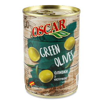 Оливки Oscar з кісточкою 280г