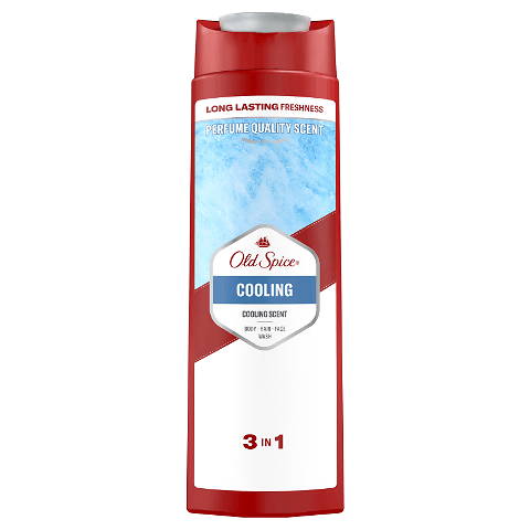 Гель для душу + шампунь Old Spice 3-в-1 Cooling 400мл