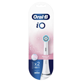 Насадки для електричної зубної щітки Oral-B iO Gentle Care Білі, 2 шт