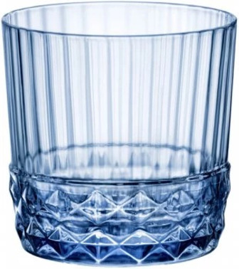Набір склянок Bormioli Rocco America'20s Sapphire Blue 6 шт 300 мл 122156BAU021990