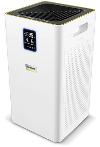 Очисник повітря Karcher AF 30, 30м2, 200м3/год, дисплей, 2 HEPA фільтри, 4 режими,  інд. забр-ння, білий