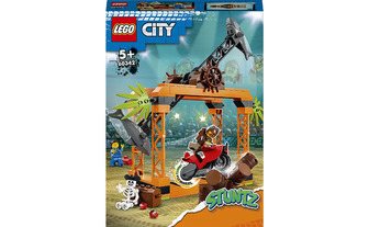 Конструктор LEGO City Трюкове випробування «Напад акули» (60342)