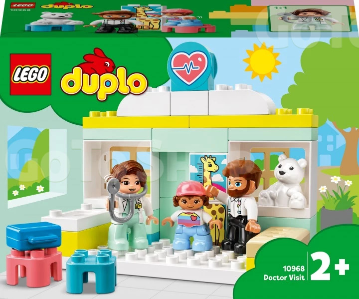 Конструктор LEGO DUPLO Рескью Візит лікаря (10968)