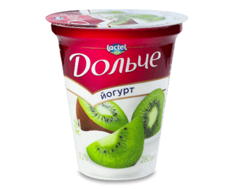 Йогурт «Дольче» ківі 3,2% 280г