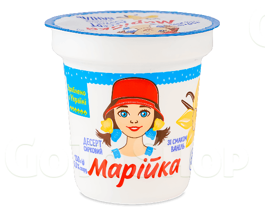 Десерт сирковий «Марійка» ваніль 5% 150г