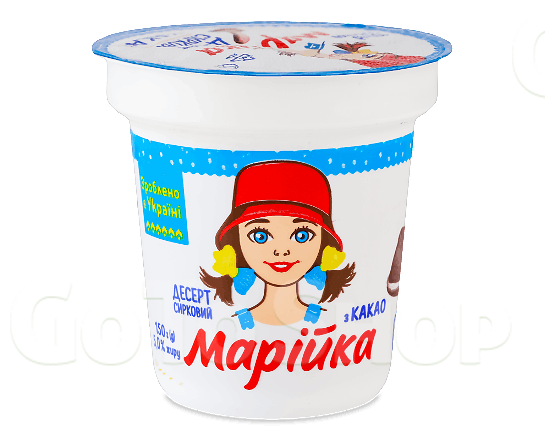 Десерт сирковий «Марійка» какао 5% 150г