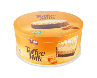 Торт Tarta Toffeе Milk бісквітний 450г