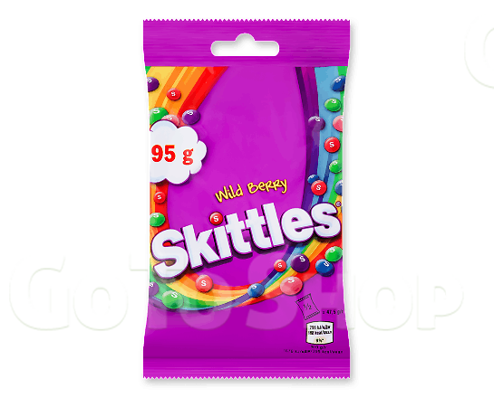 Драже Skittles Bag Дикi ягоди 95г