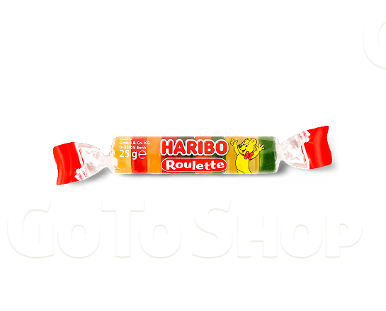 Цукерки Haribo Roulette неглазуровані желейні 25г