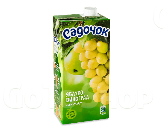 Нектар «Садочок» яблучно-виноградний 0,95л