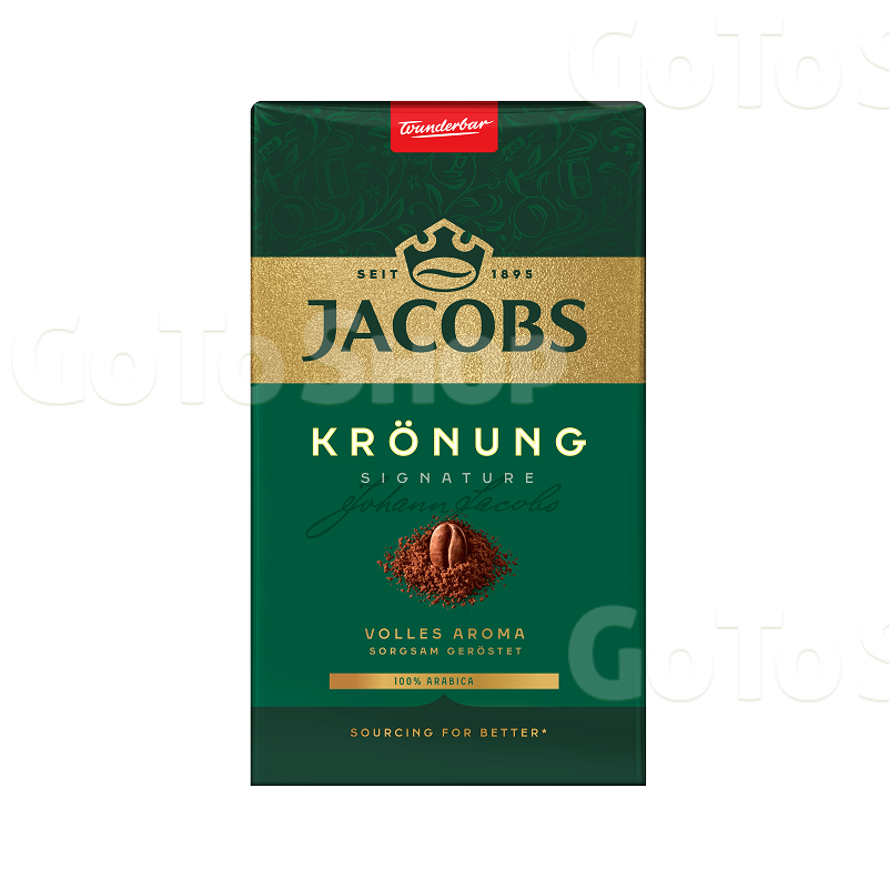 Кава 500 г Jacobs Kronung мелена м/уп 