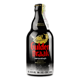 Пиво Gulden Draak 9000 янтарне 0,33л (0,33л)