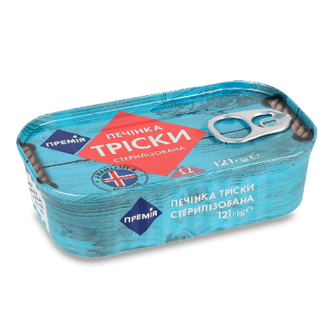 Печінка тріски «Премія»® 121г (121г)