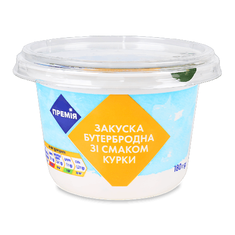 Закуска бутербродна «Премія»® зі смаком курки 180г