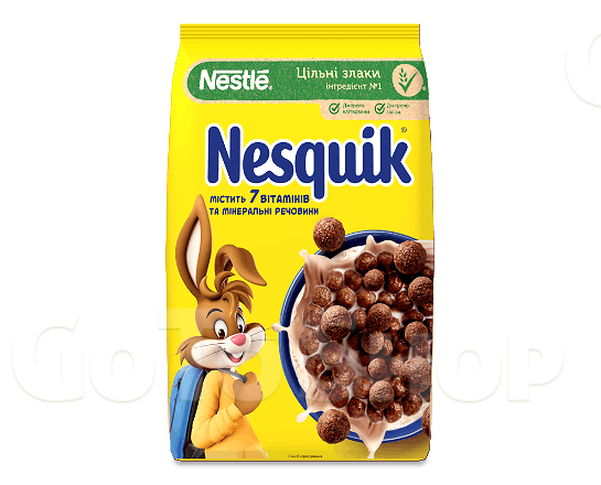 Сніданок сухий Nesquik з вітамінно-мінеральними речовинами, 375г