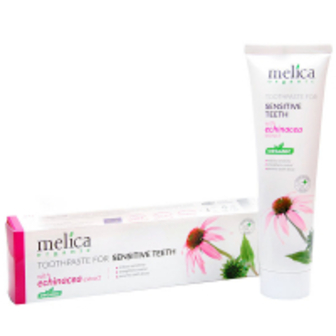 Зубна паста з екстрактом ехінацеї Melica Organic Sensitive Teeth 100 мл